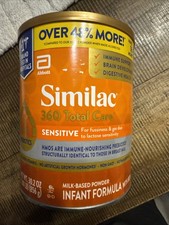 Similac 360 Totsal Care Sensitive 30.2 oz Exp 06/2026 Milk-based Powder Formula