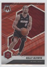 2020-21 Panini Mosaic Mosaic Red Wave Prizm Kelly Olynyk #193 0s9t