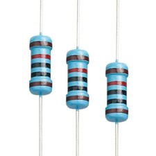 100pcs 10K ohm Resistor 1W, 1 Watt 1 Tolerance Metal Film Fixed Resistor,