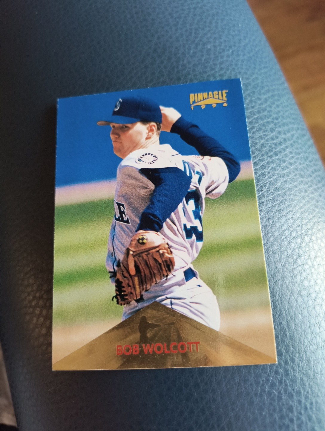 BOB WOLCOTT 1996 PINNACLE (RC) #184 FREE SHIPPING