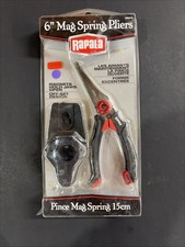 New Fishing Pliers Rapala Mag Spring Pliers - 6"