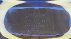 Vintage Pyrex 213-R Cobalt Blue Glass Bread Loaf Pan 1.5 Qt 1.5L  8.5”X4.5”x2.5”