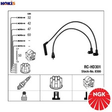 IGNITION CABLE KIT 8300 FOR HYUNDAI ATOZ/AMICA ATOS SANTRO/XING G4HC 1.0L 4cyl