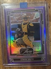 2025 Panini Three and Two - /32 Ethan Salas Padres rookie #8 Full Count (RC)