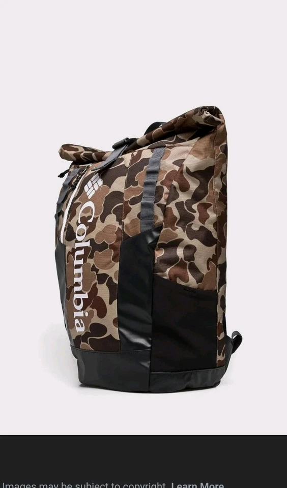 Columbia Convey 25L Mochila de Día Rolltop Mochila Bolsa de Viaje - CAMUFLAJE NUEVA CON ETIQUETAS Nueva Con Etiqueta Foto 4 de 4