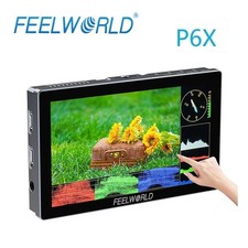 FEELWORLD P6X 5.5" Camera Field Monitor Touch Screen Aluminium 1000nit 4K HDMI
