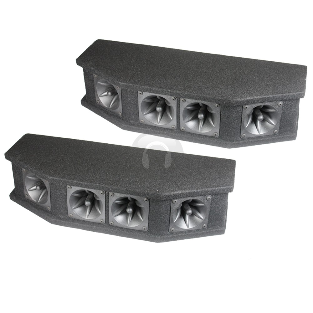 2x Soundlab Passive Add-On High Frequency Tweeter Boxes Speakers 200W SSC2115