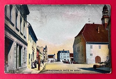 AK FINSTERWALDE 1917 Partie am Markt     ( 167969
