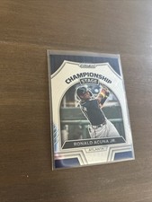 2022 Panini Prizm - Championship Stage Ronald Acuña Jr. #CS-1