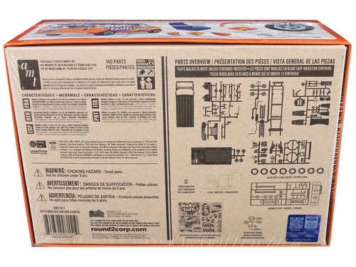 1977 AMT Ford Custom Van Fanta 1/25 Scale Model Kit, Skill 2 - Picture 2 of 4