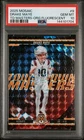 2025 Panini Mosaic Touchdown Masters Drake Maye #9 Orange Fluorescent PSA 10