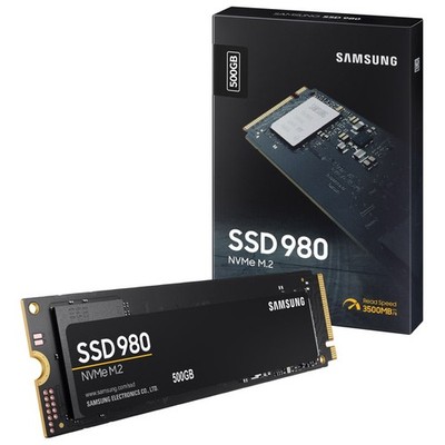 Samsung 980 MZ-V8V500BW SSD 500GB PCIe 3.0 x4 (NVMe) Samsung SSD 980 500GB