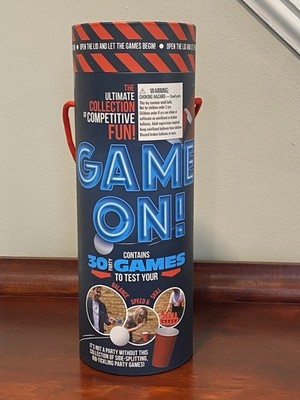 Professor Puzzle Game On! 30 Party Games Test Balance Speed Skill ~ NEW Sealed