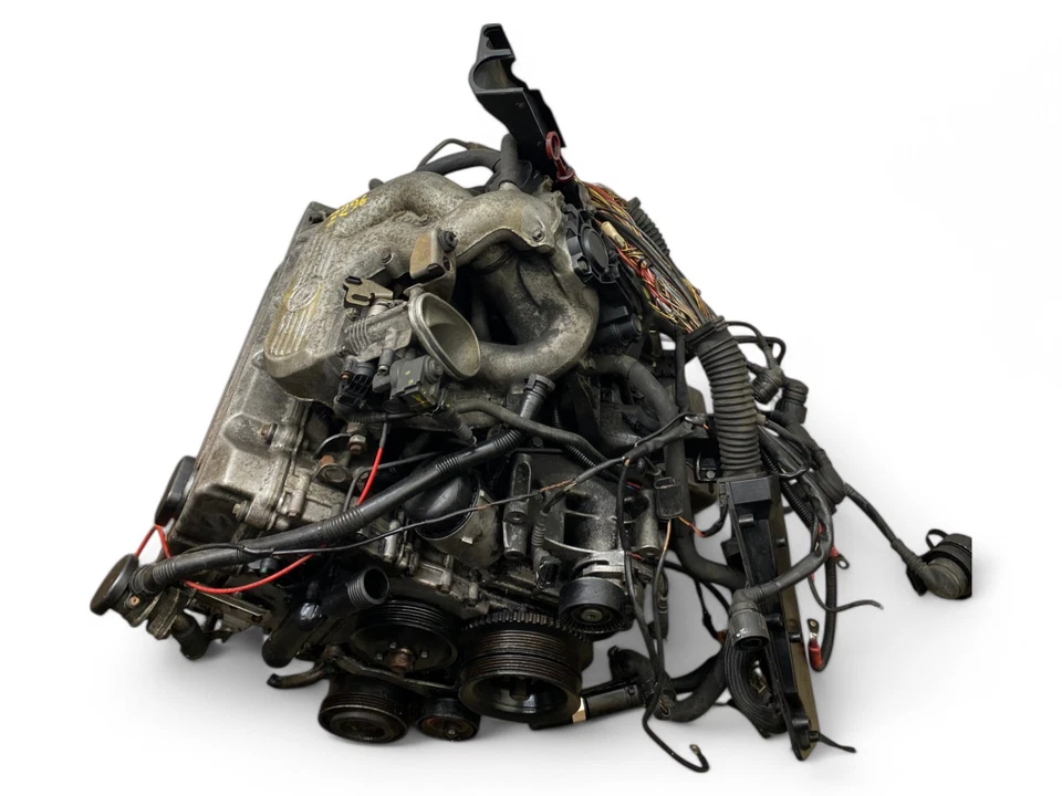 96-99 Bmw 318I E36 1.9 Liter Engine Motor 4 Cylinder Automatic 11009070732 Oem Foto 3 de 4