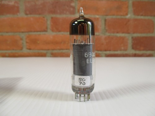 GE 6BQ5 EL-84 Vacuum Tube Gray Plate Copper Rods TV-7 Tested New In Box - Picture 3 of 7