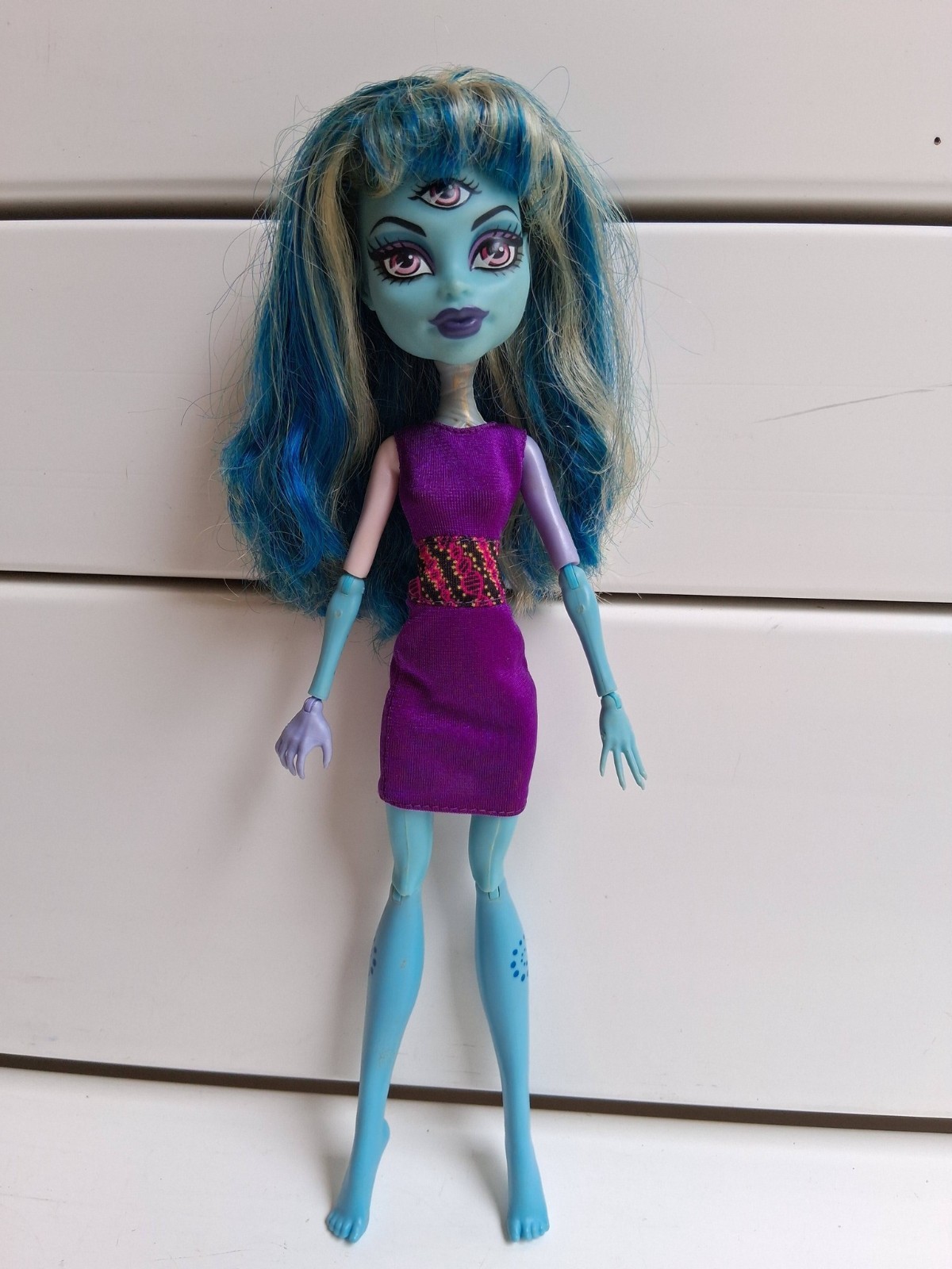 Monster High Doll Create-a-Monster CAM 3-Eyed Ghoul 2011 Mattel AS SHOWN