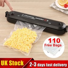 Vacuum Food Sealer Machine For Meat Vac Sealer Dry Wet Pack With 110 Storage Bag