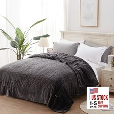 Full Size Electric Heating Blanket, 10 Levels, Auto Full Size 72 84" Charcoal