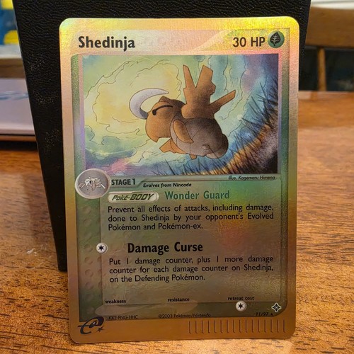 The Pokémon Company Shedinja 11/97 EX Dragon Holo Rare English 2003 30 HP