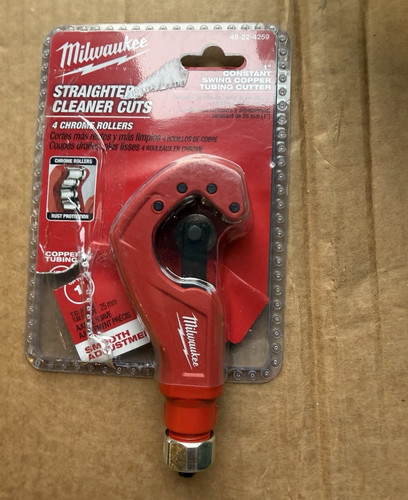 Milwaukee 48-22-4259 Constant Swing Copper Tubing Cutter 1/8-1 1/8"