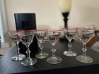Libby's Cordial Glasses Set Of 6 Horse And Carriage — photo 1