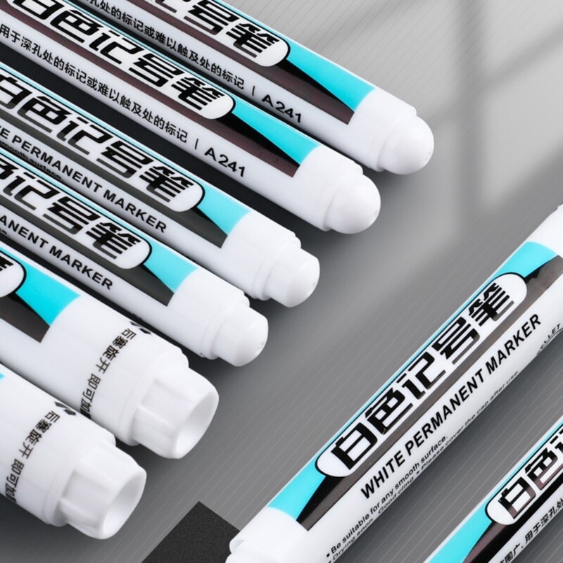 4 Pcs Oilbased Permanent Markers Marker Pens Waterproof Paint Pens for