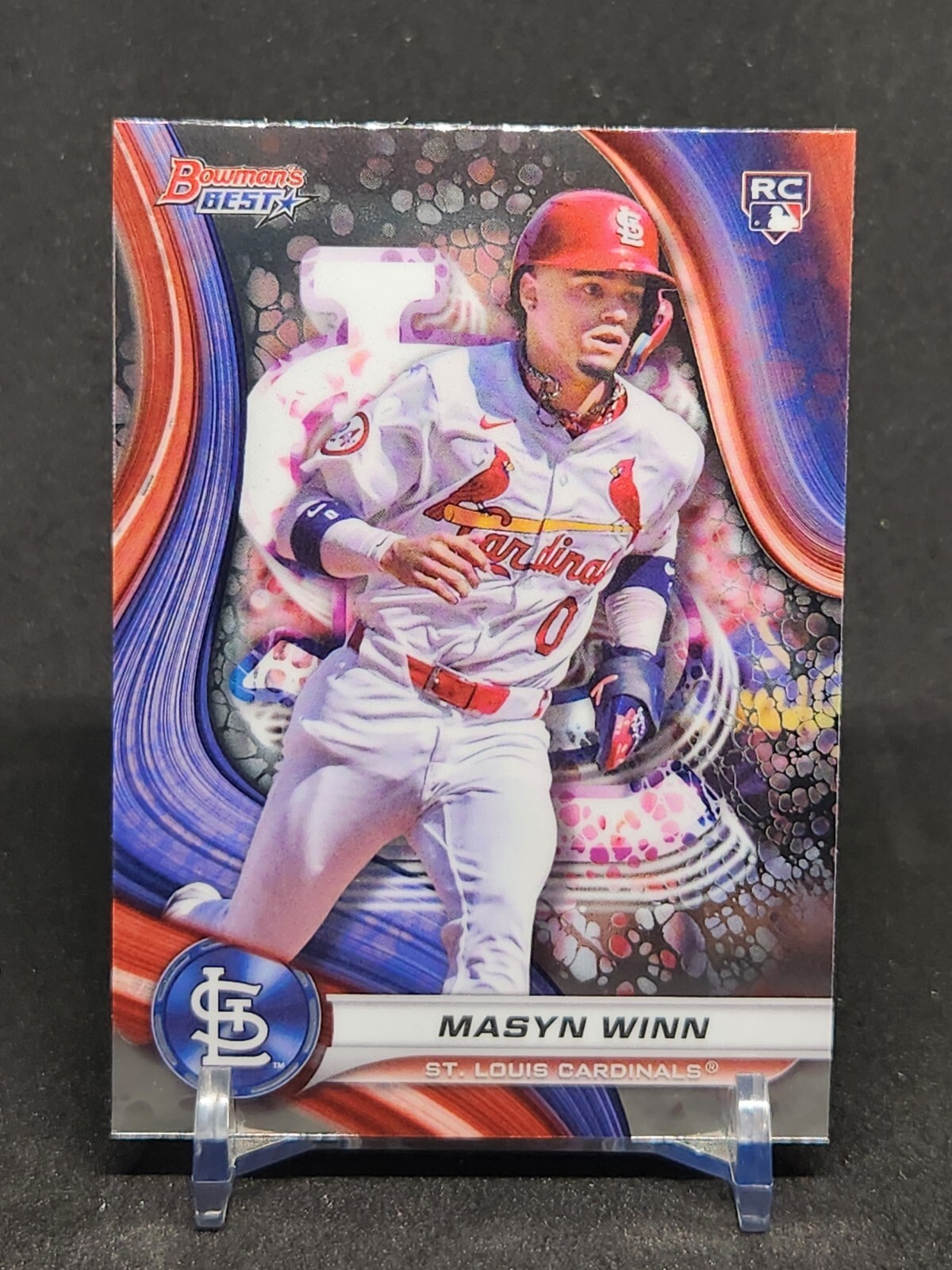 2024 Bowman's Best - #60 Masyn Winn RC - St. Louis Cardinals Rookie