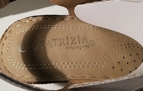 NIB Patrizia by Spring Step wedge sandals Manzana-B black sz 37/6.5 2" heel - Picture 6 of 9