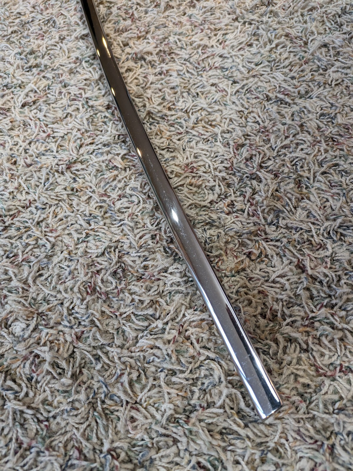 chrome strip window molding door front right Bentley CONTINENTAL FLYING SPUR oem
