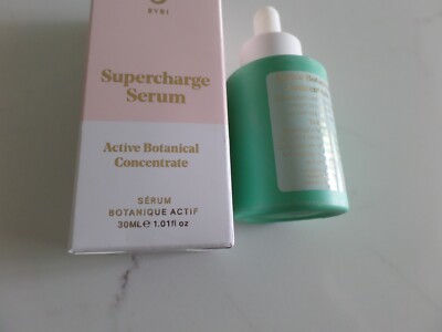 NIB Latest BYBI  Supercharge serum active botanical concentrate 1.01 oz 