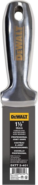 Dewalt 38Mm Spachtel Ganz Aus Edelstahl Malerspachtel FüR Trockenbau 2-401-image