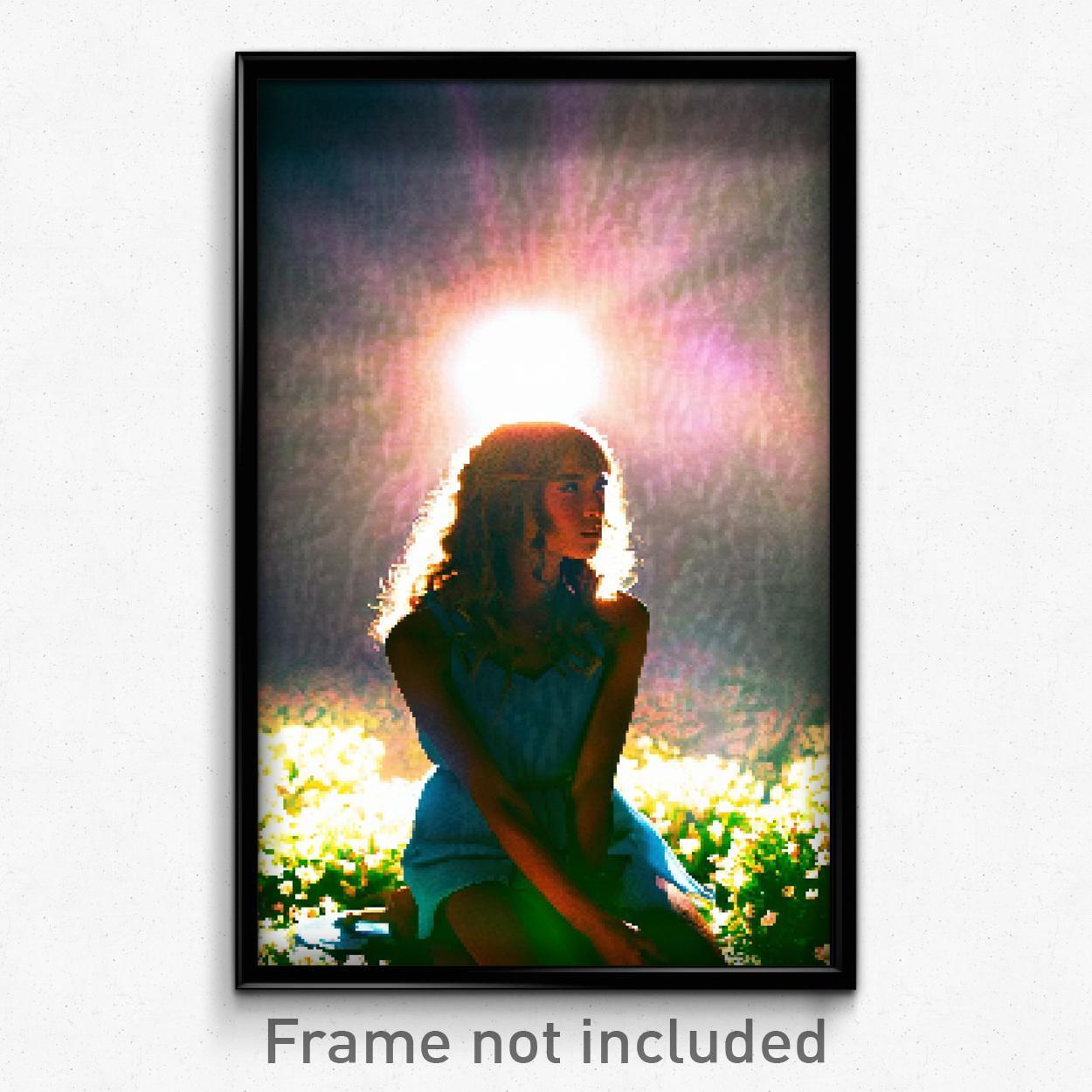 Pixel Art Poster - Creative Wild (8 Bit Psychedelic Trippy Video Game Print)