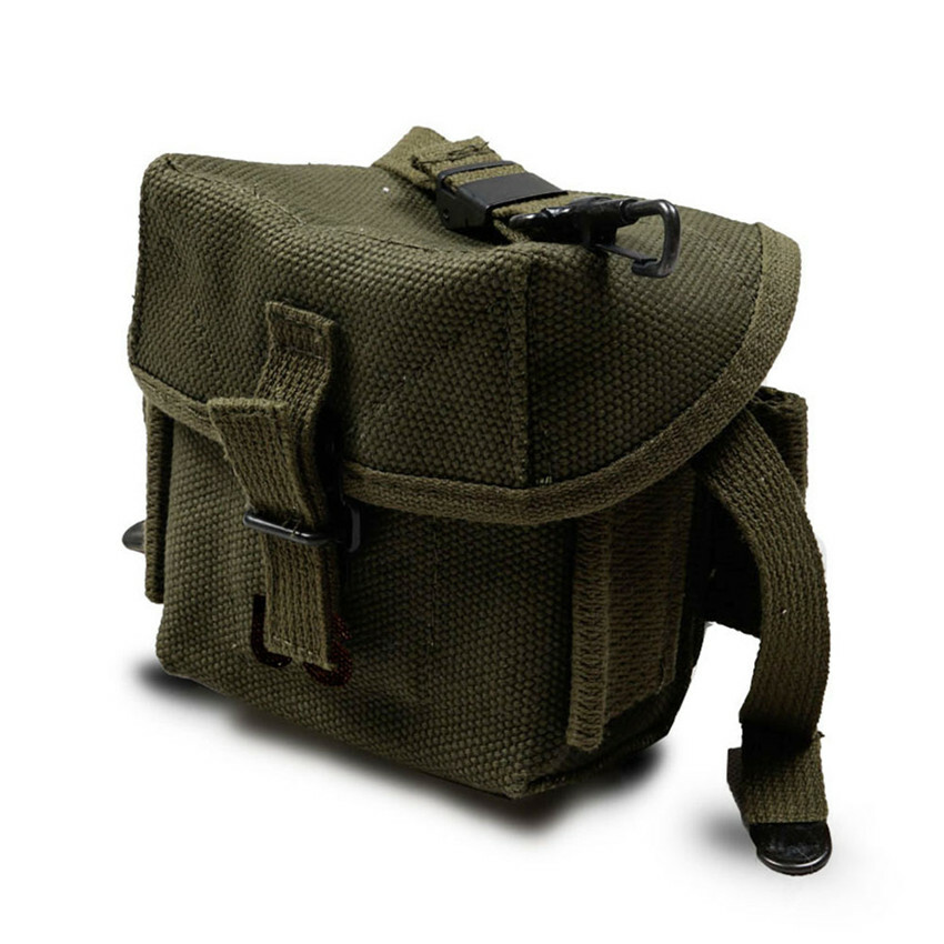US Vietnam Army M1956 M16 Universal Short Canvas Pack Bag