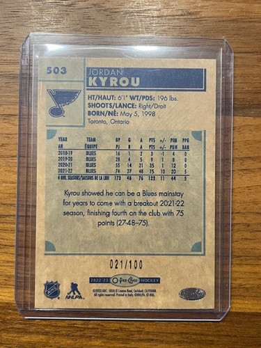 2022-23 O-Pee-Chee Hockey Retro Black Border /100 Auswahl U Pick 1-600 - Bild 32 von 32