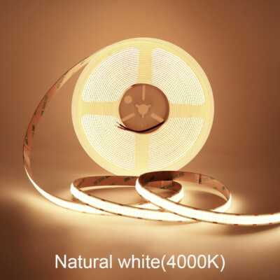 16.4ft DC 24V Double Row COB LED Strip Light for DIY Home Commercial Party Decor