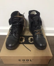 Cool by Coolway Boot Bootie Black NEW NIB size 37 USA 6