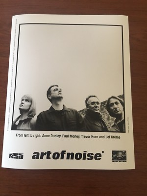 Art of Noise English Synth-Pop Music Group Rare VNTG 8x10 Press Photo
