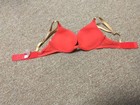 Victorias Secret Infinity Edge Extreme Plunge Push Up Bra 32A Flash Red  NWOT — photo 3