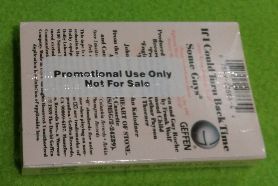 CHER / SEALED CASSETTE SINGLE / IF I COULD TURN BACK TIME / PROMO - Image 2 of 3