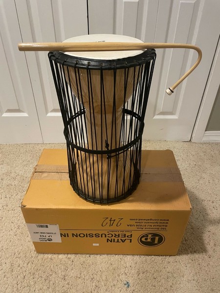 Latin Percussion LP Talking Drum- Never Used - kenkyou.jp