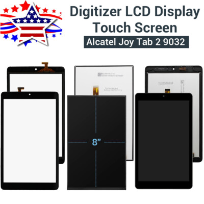 New 8'' LCD Display Touch Screen Digitizer Replacement For Alcatel Joy Tab2 9032Z