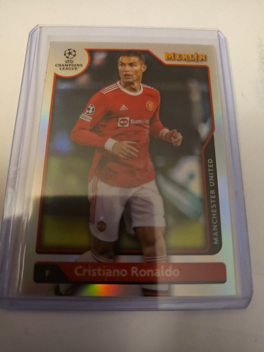 【正規07-09 マンチェスターU UCL L/S C.Ronaldo #7】 2022 Topps MERLIN Soccer UEFA UCL MAN UTD CRISTIANO RONALDO