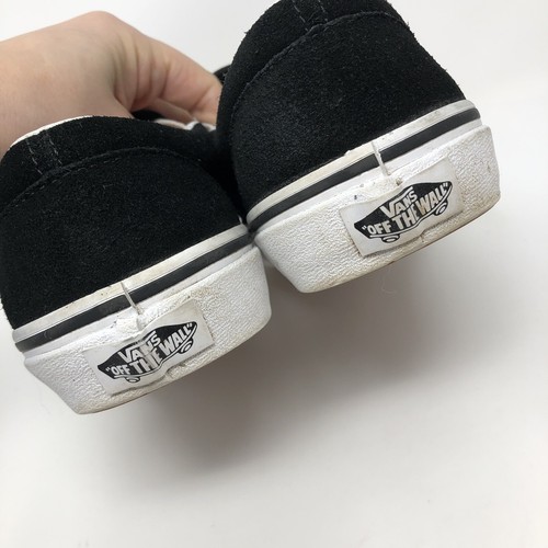 Vans schwarzer Perf Wildleder klassischer Slipper Damen 7,5 Herren 6 - Bild 6 von 12