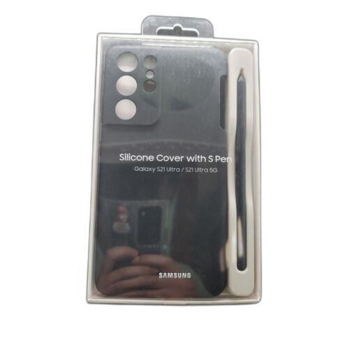 Samsung Galaxy S21 Ultra (+5G Variant) Silicone Cover with S Pen - Picture 3 of 4