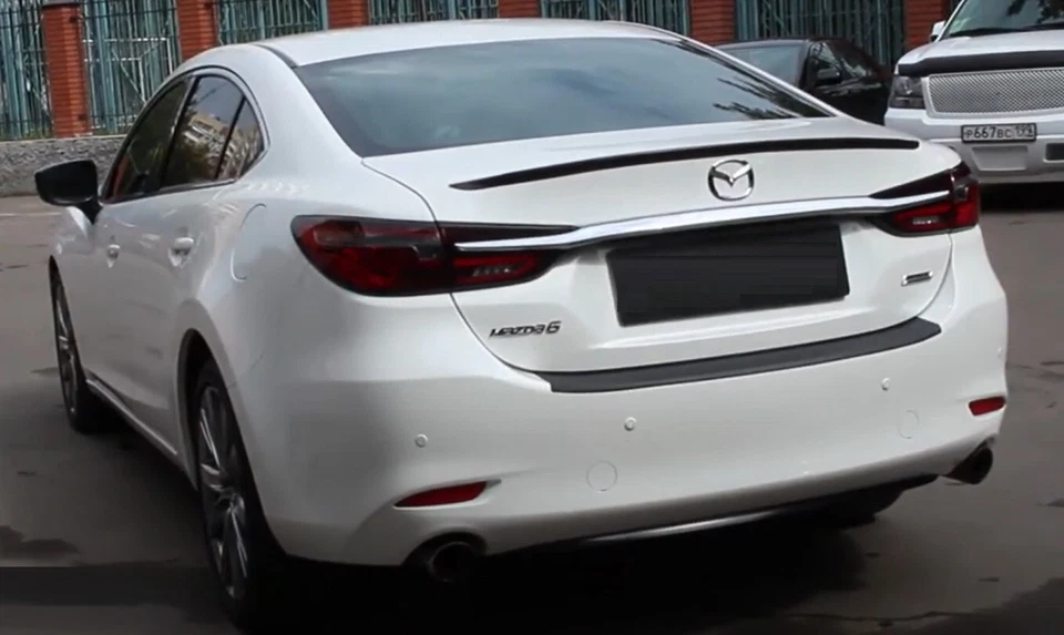 Alerón labial delgado cola de pato para Mazda 6 2018-2023 Foto 4 de 4