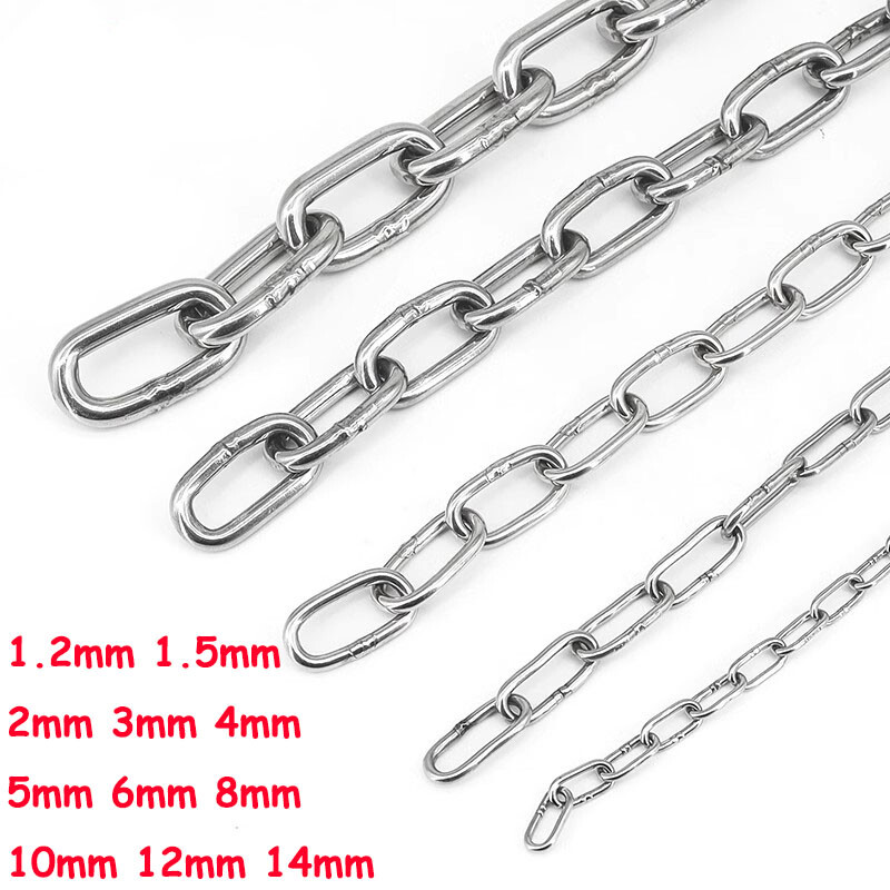 2mm 3mm 4mm 5mm 6mm 8mm 10mm 14mm Stainless Steel