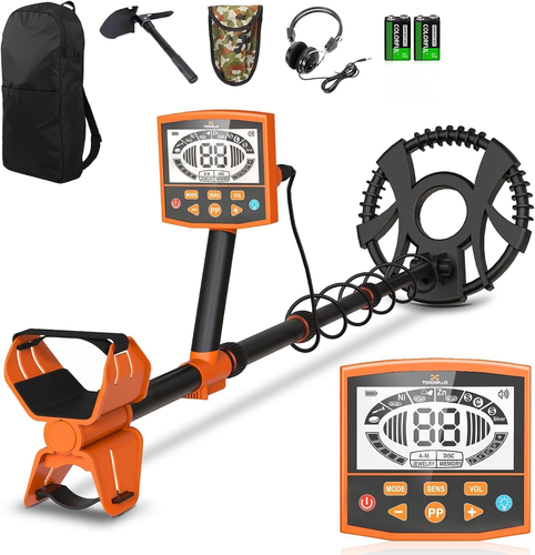 - Metal Detector Professionale per Adulti, 5 Modalità, Profondità Di Rilevamento - Foto 8 di 12