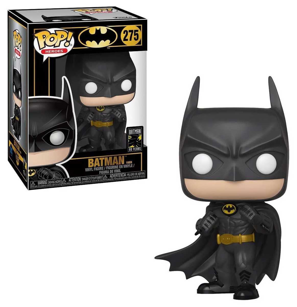 Funko DC Batman 80th POP! Heroes Batman Vinyl Figure #275