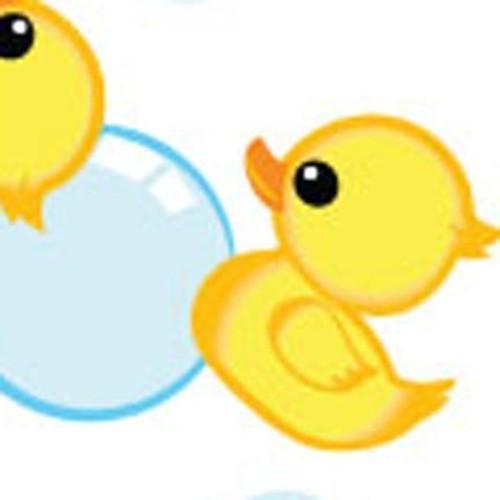 BTHY Just Ducky Duck - Duck Soap White Cotton Fabric By Half Yard David Textiles - Picture 2 of 2