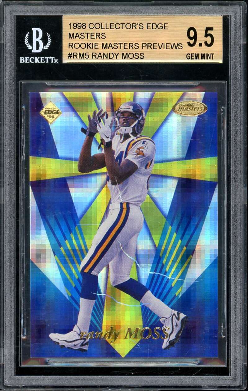 Randy Moss Collector's Edge Masters Preview #RM5 Base